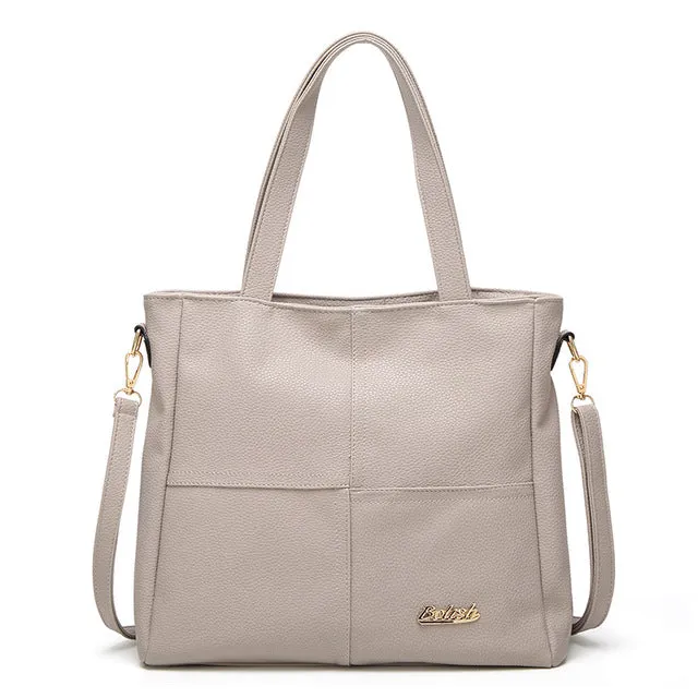 <bold>Tote / Crossbody Bag  <br>Vegan-Leather