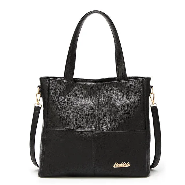 <bold>Tote / Crossbody Bag  <br>Vegan-Leather