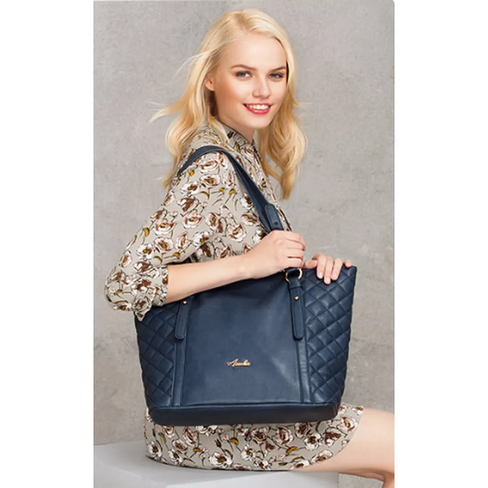 <bold>Tote / Shoulder Bag  <br>Vegan-Leather