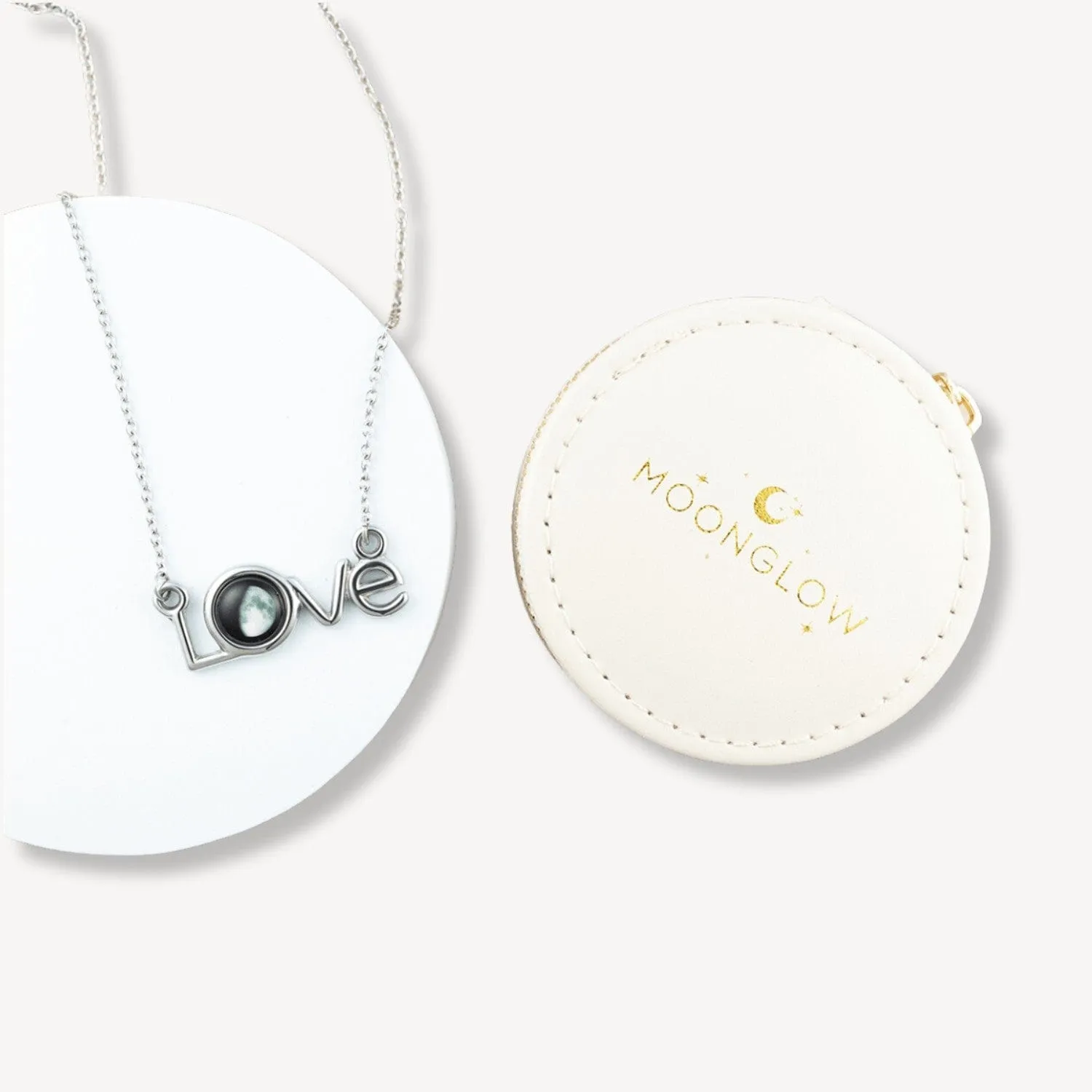 Luna Love Necklace and Travel Case Bundle