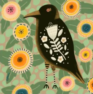 M-2085 Vintage Bird