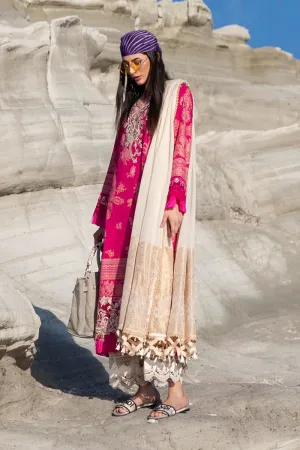 M221-001A-CM | Sana Safinaz Muzlin Spring Collection 2022 Vol 1  | Unstitched Printed Lawn Suits