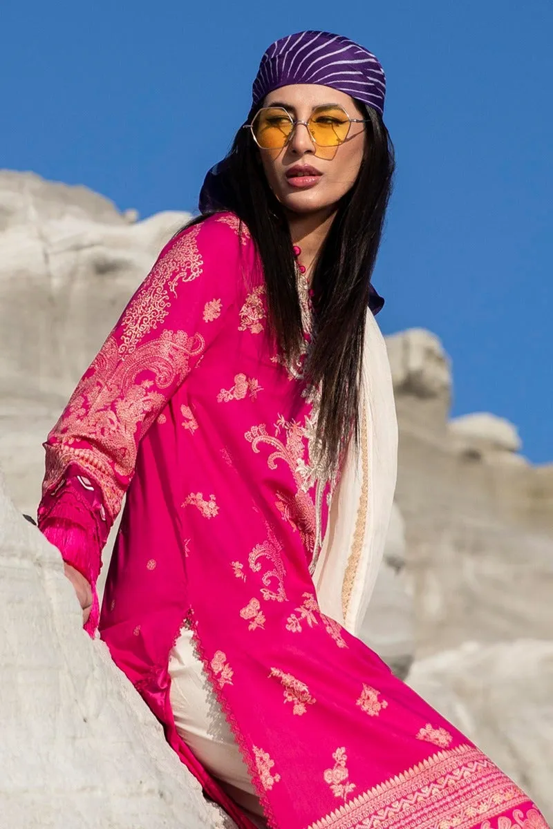 M221-001A-CM | Sana Safinaz Muzlin Spring Collection 2022 Vol 1  | Unstitched Printed Lawn Suits