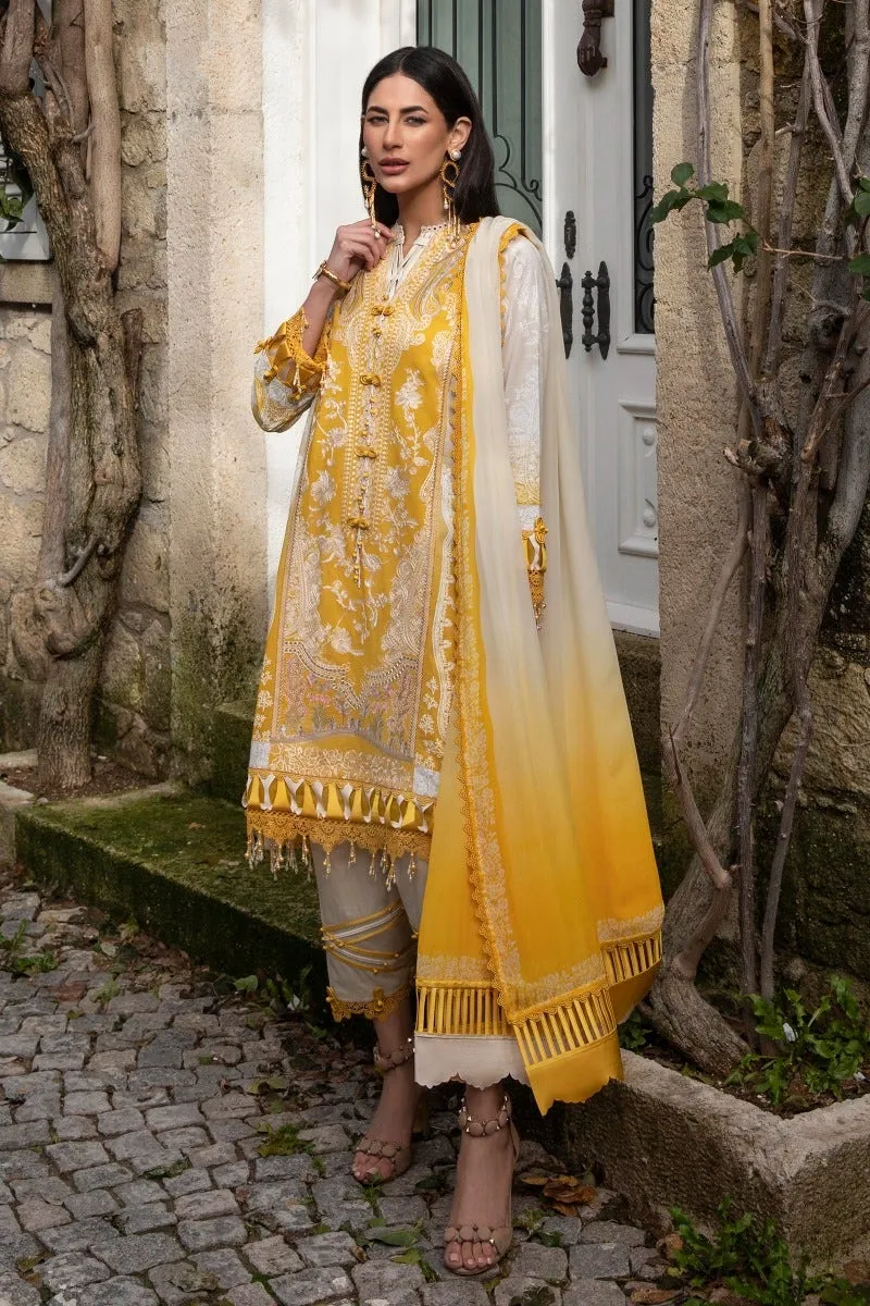 M221-006B-AI | Sana Safinaz Muzlin Spring Collection 2022 Vol 1  | Unstitched Printed Lawn Suits