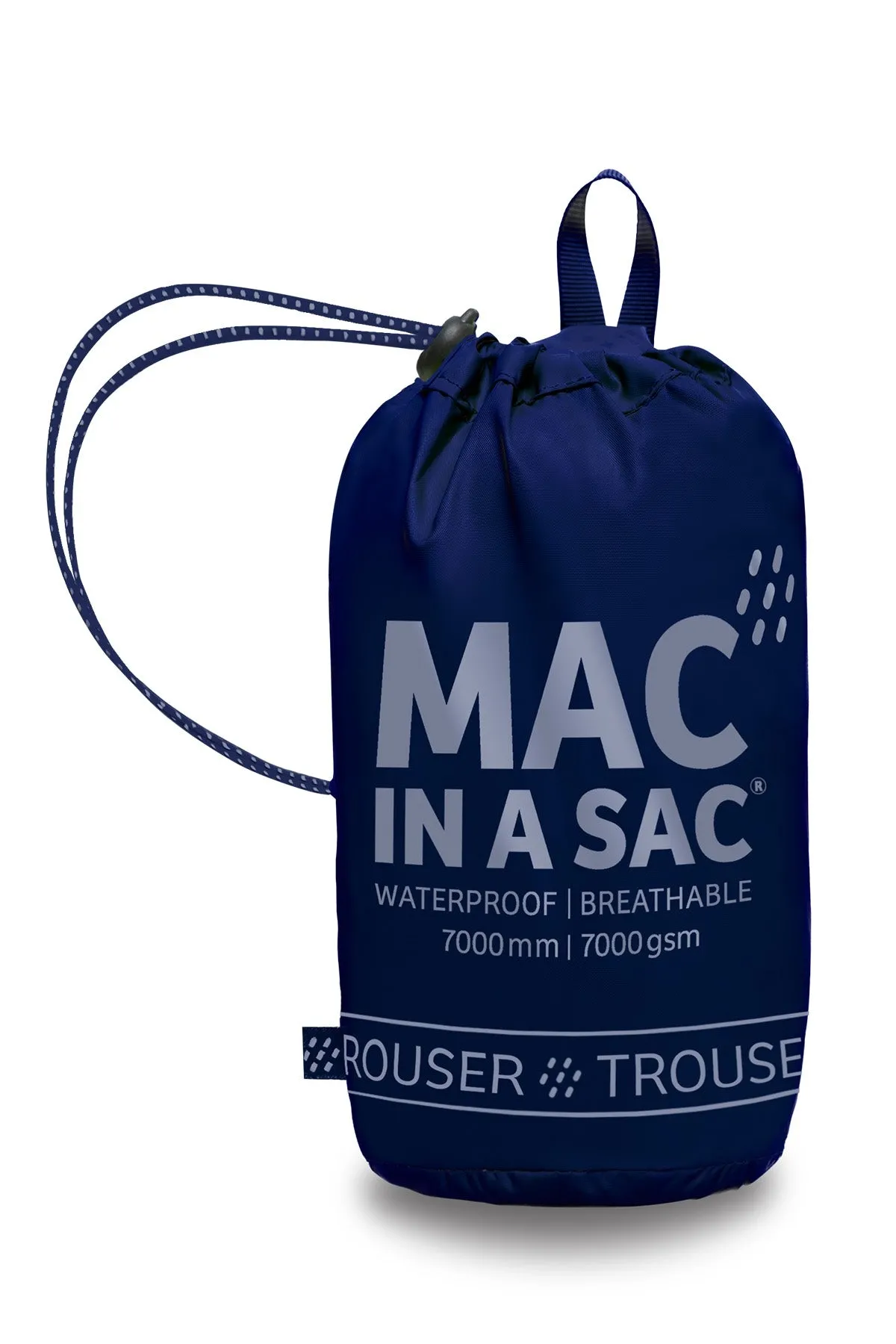 Mac in a Sac Origin Unisex Packaway Overtrousers - Navy