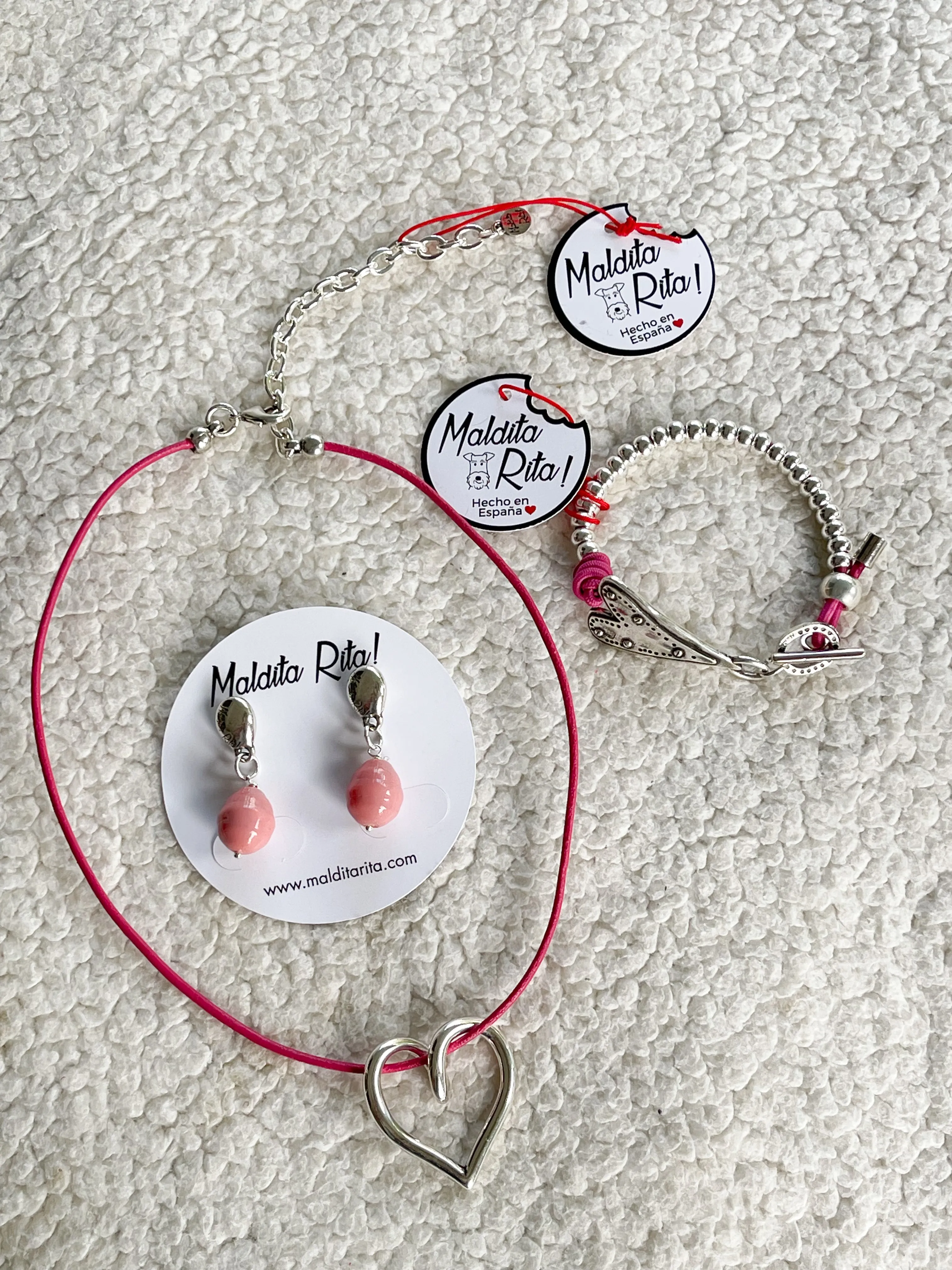 Maldita Rita necklace leather Barbie Collection