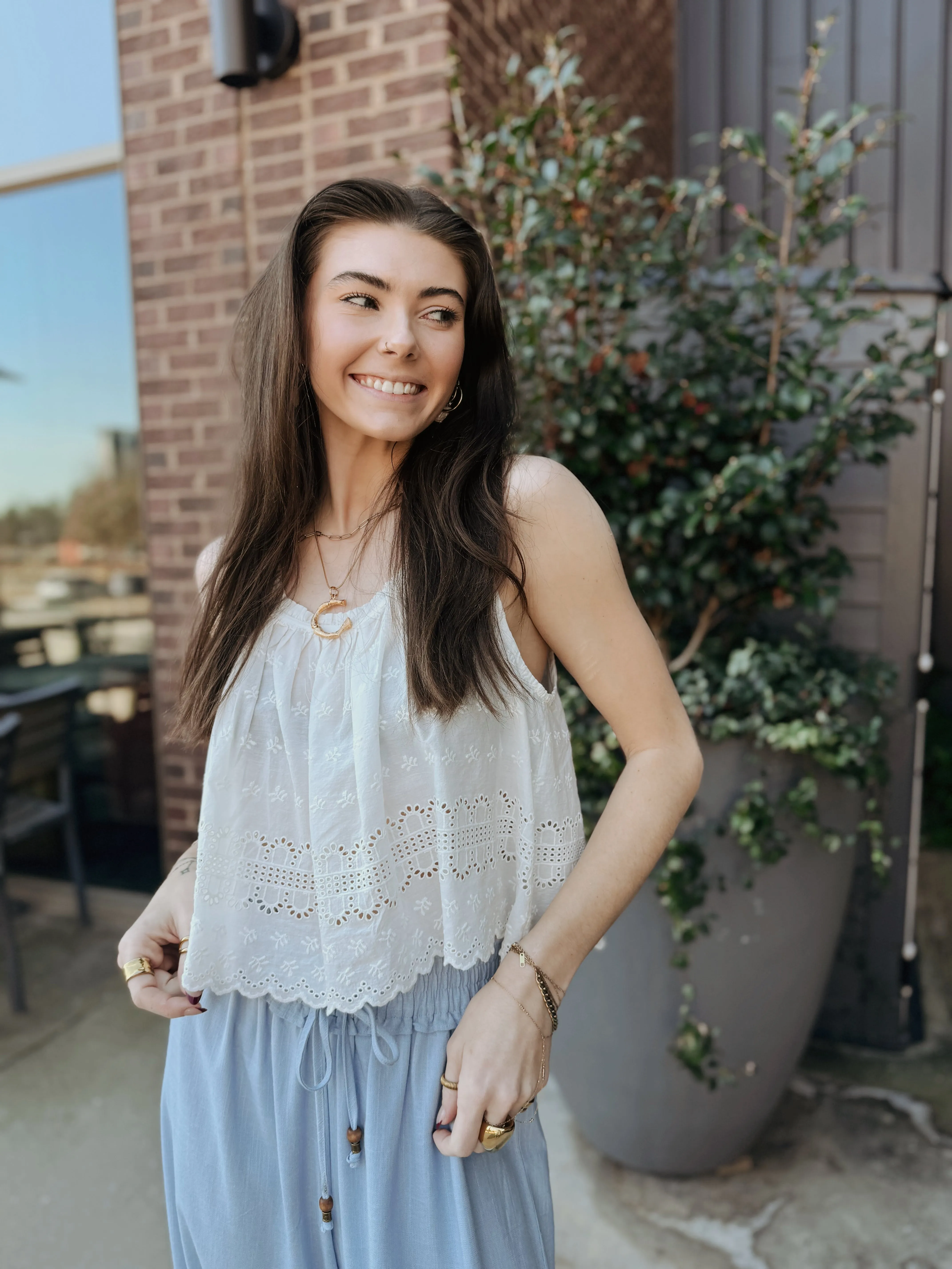MARINA EYELET TANK