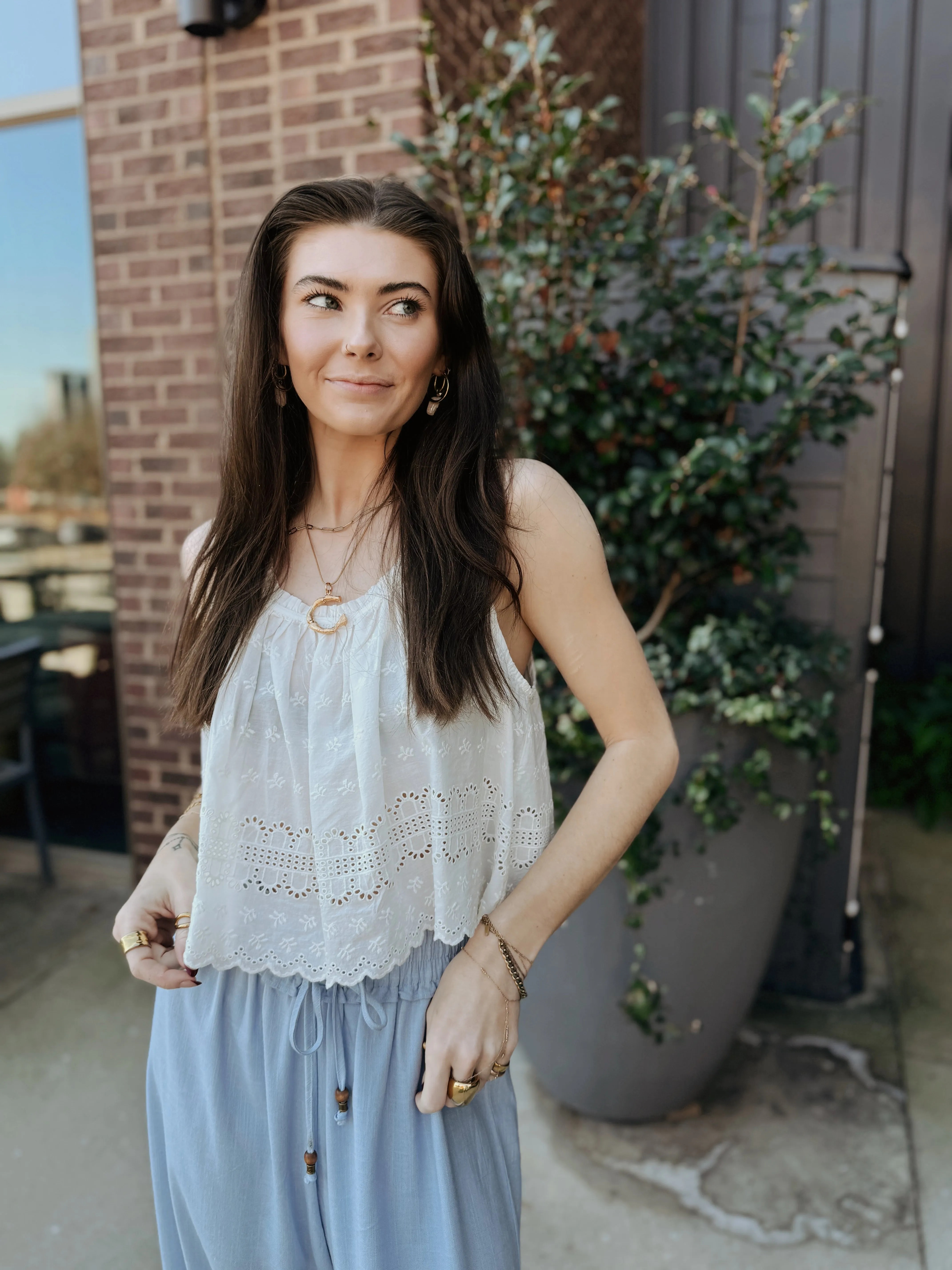 MARINA EYELET TANK