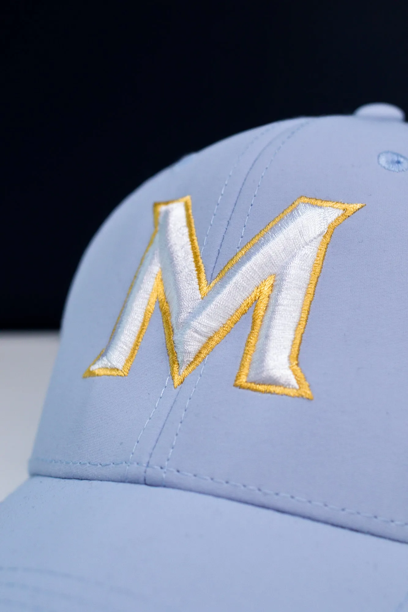 Mediums Reflective Nylon Hat - Sky Blue