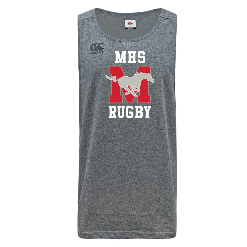 Memorial High School Tempo Vapodri Singlet by Canterbury