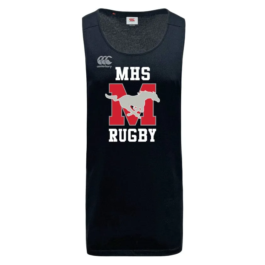 Memorial High School Tempo Vapodri Singlet by Canterbury