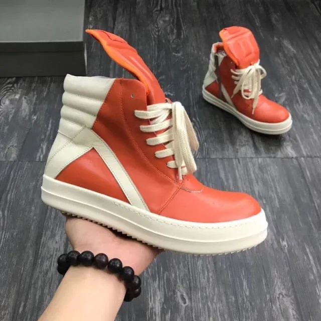 Men Genuine Leather Ankle Boots