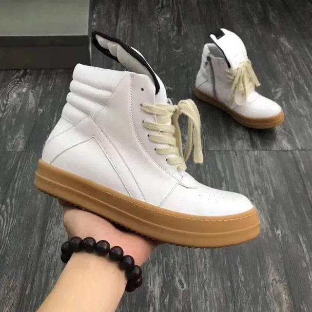 Men Genuine Leather Ankle Boots