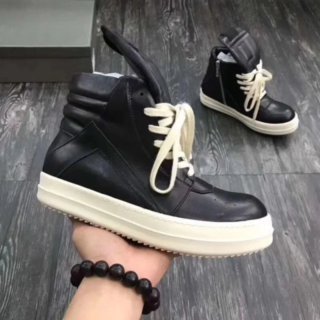 Men Genuine Leather Ankle Boots
