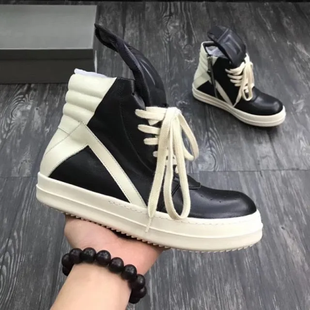Men Genuine Leather Ankle Boots
