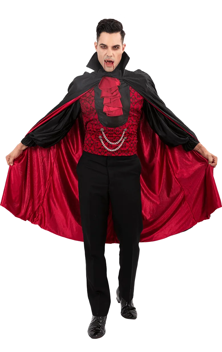Mens Bloodthirst Vampire Costume