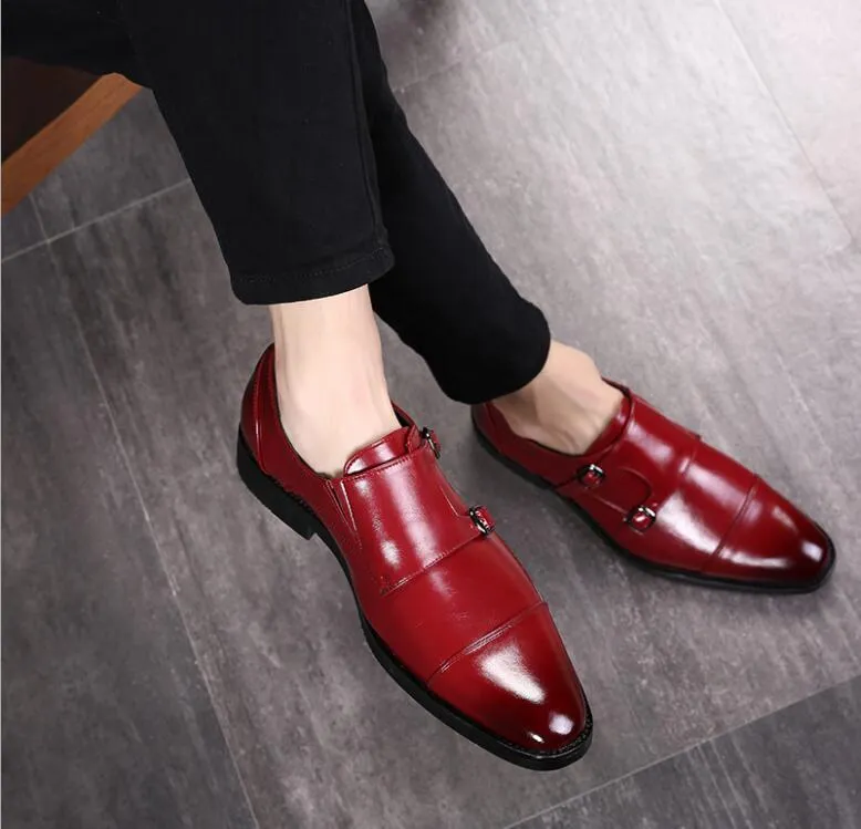 Men's Business Fashion Dress Shoe Up To Size 14