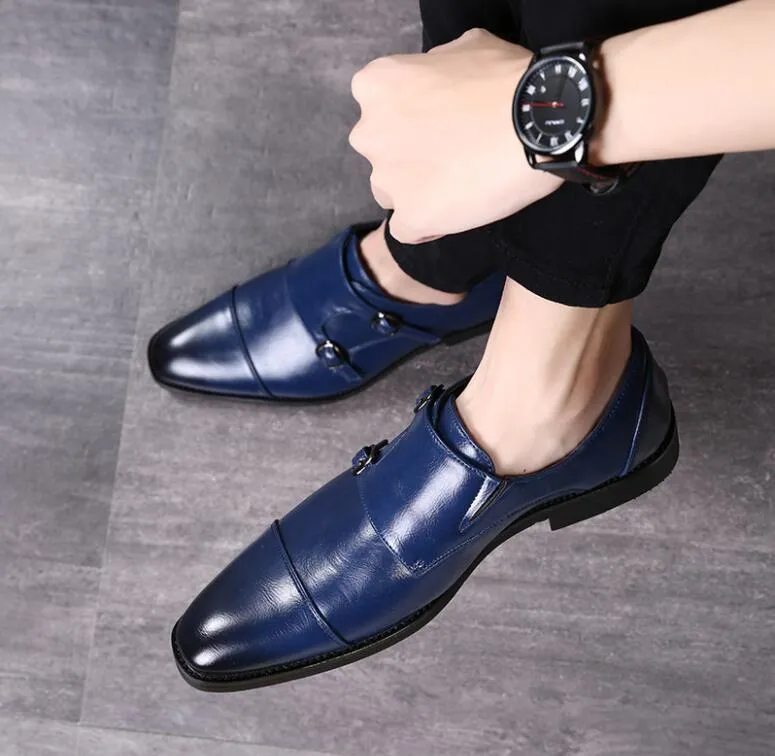 Men's Business Fashion Dress Shoe Up To Size 14