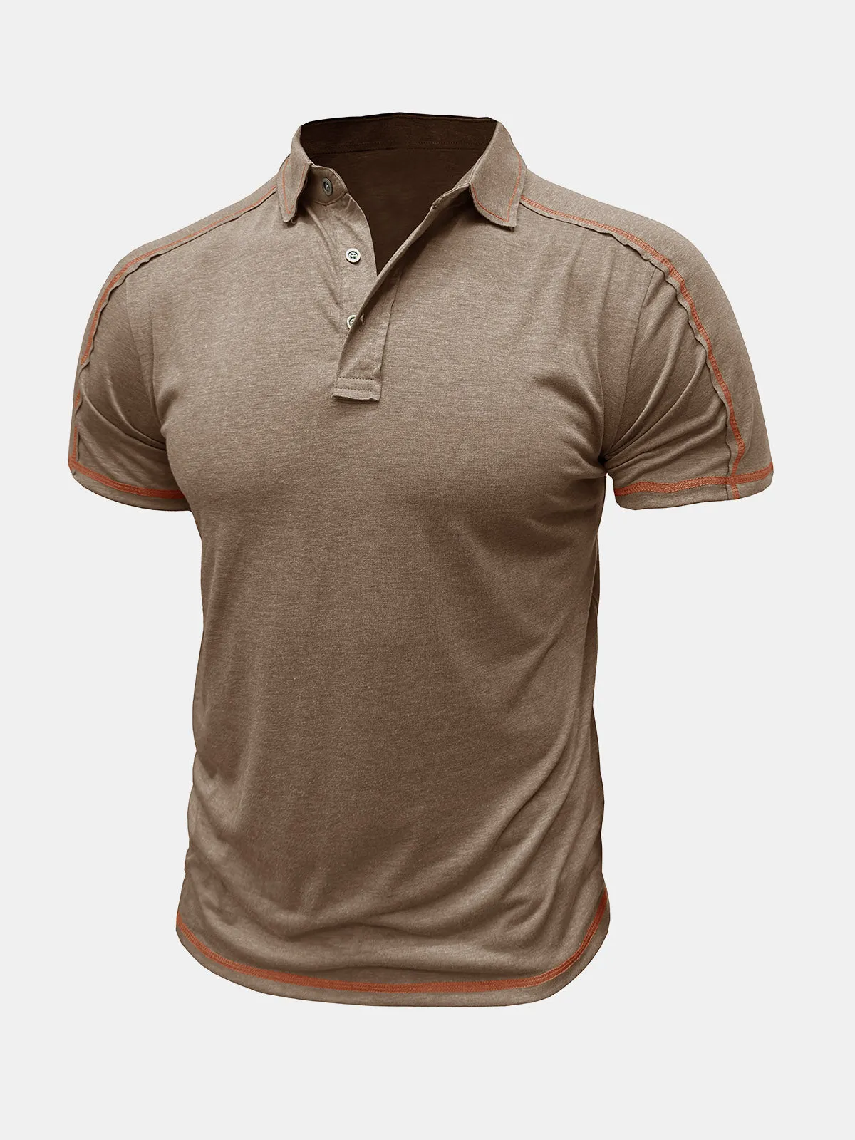 Men's Leisure Summer Short Sleeve Polo Shirt