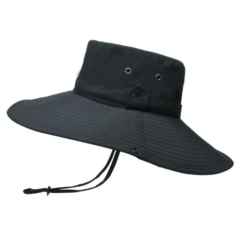 Men's Outdoor Wide Brim Fisherman Sun Hat