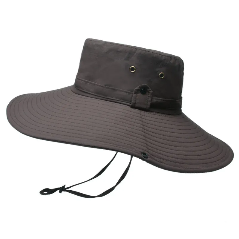 Men's Outdoor Wide Brim Fisherman Sun Hat