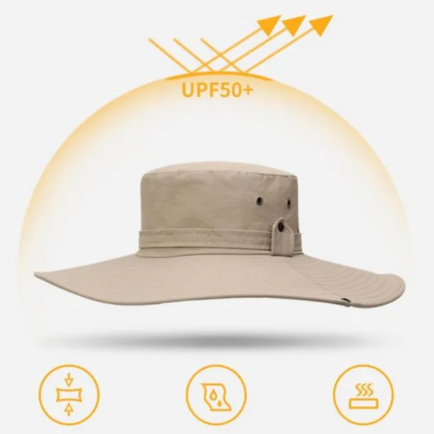 Men's Outdoor Wide Brim Fisherman Sun Hat