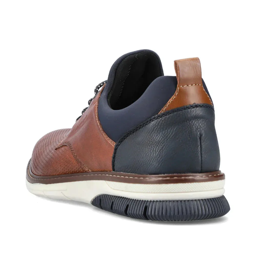 MEN'S RIEKER DUSTIN 50 | NUSS / LAKE / NAVY / AMARETTO