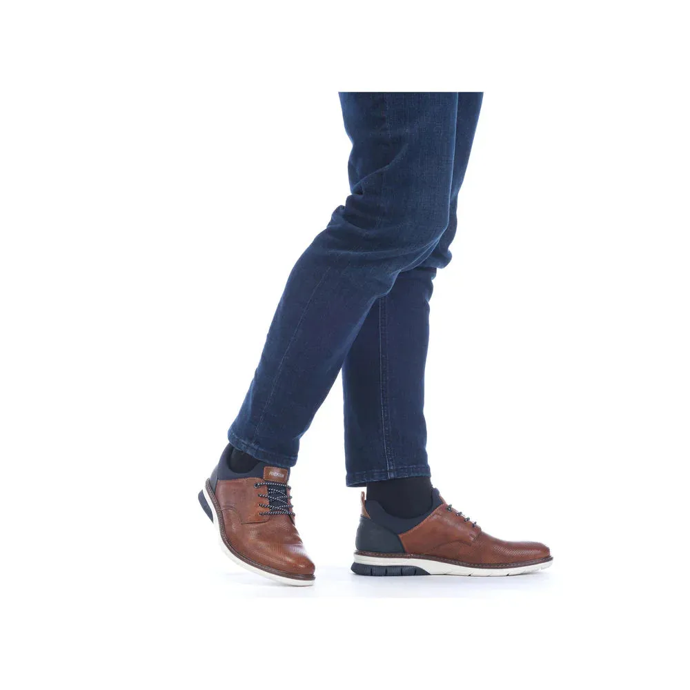 MEN'S RIEKER DUSTIN 50 | NUSS / LAKE / NAVY / AMARETTO