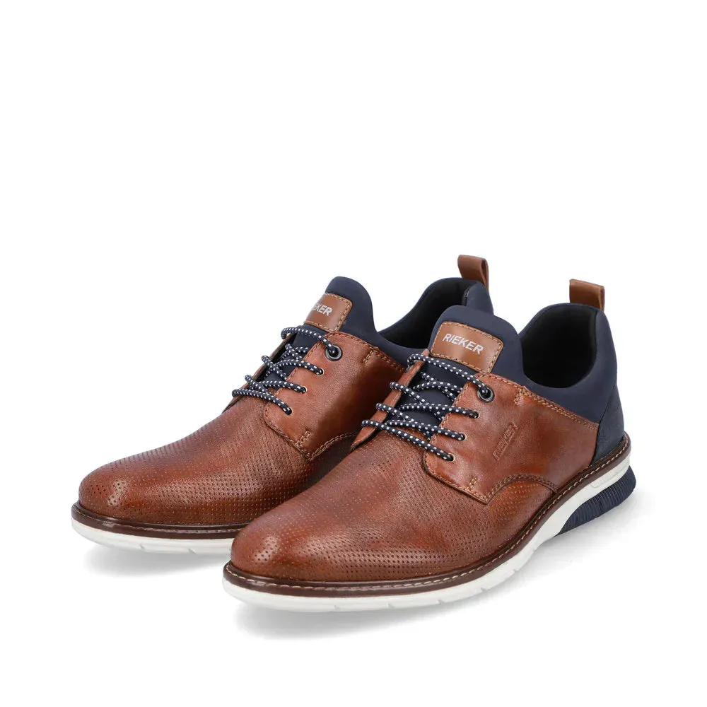 MEN'S RIEKER DUSTIN 50 | NUSS / LAKE / NAVY / AMARETTO