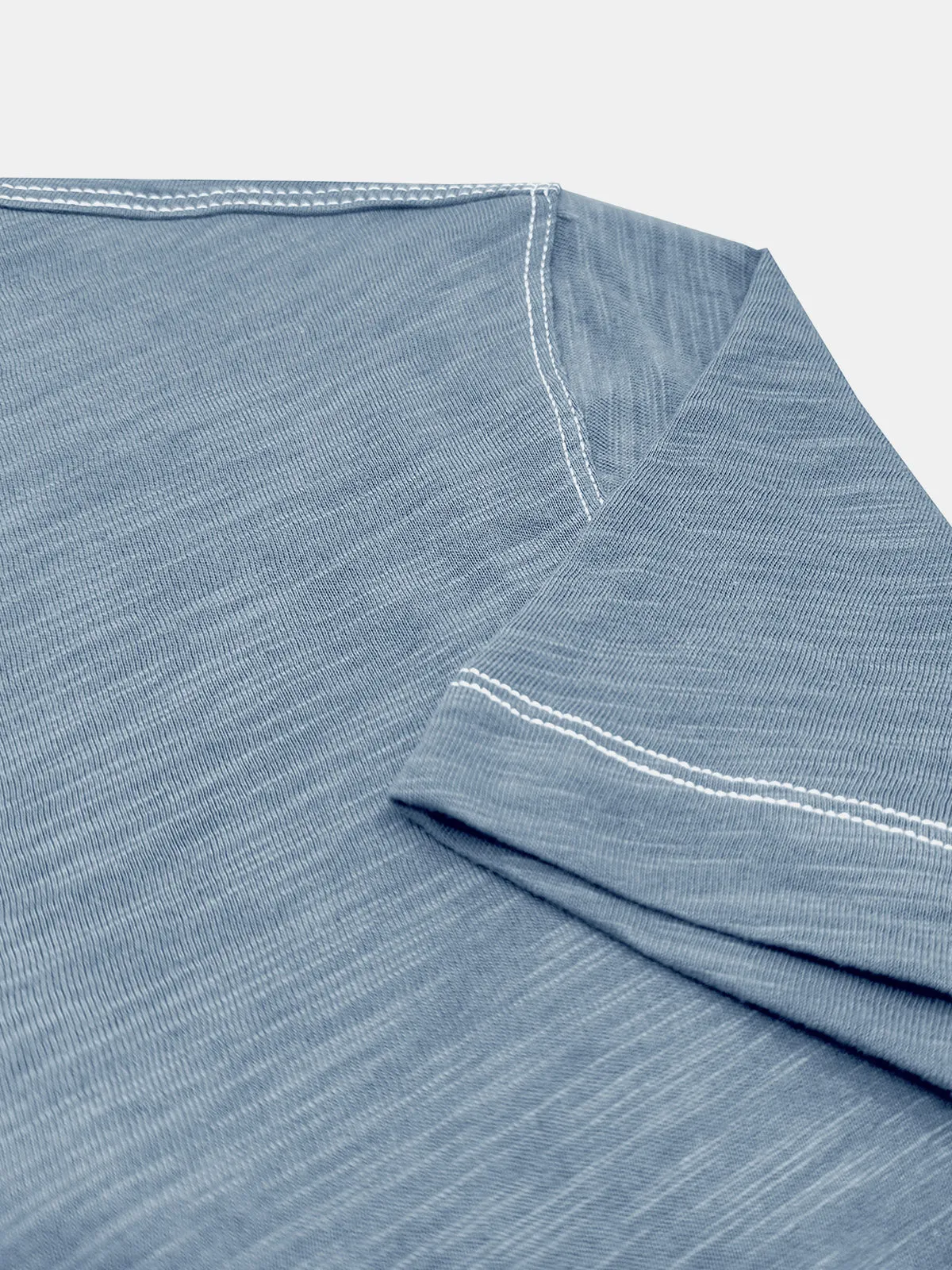 Men's Solid Color Leisure Summer Breathable Cotton Short Sleeve Polo Shirt