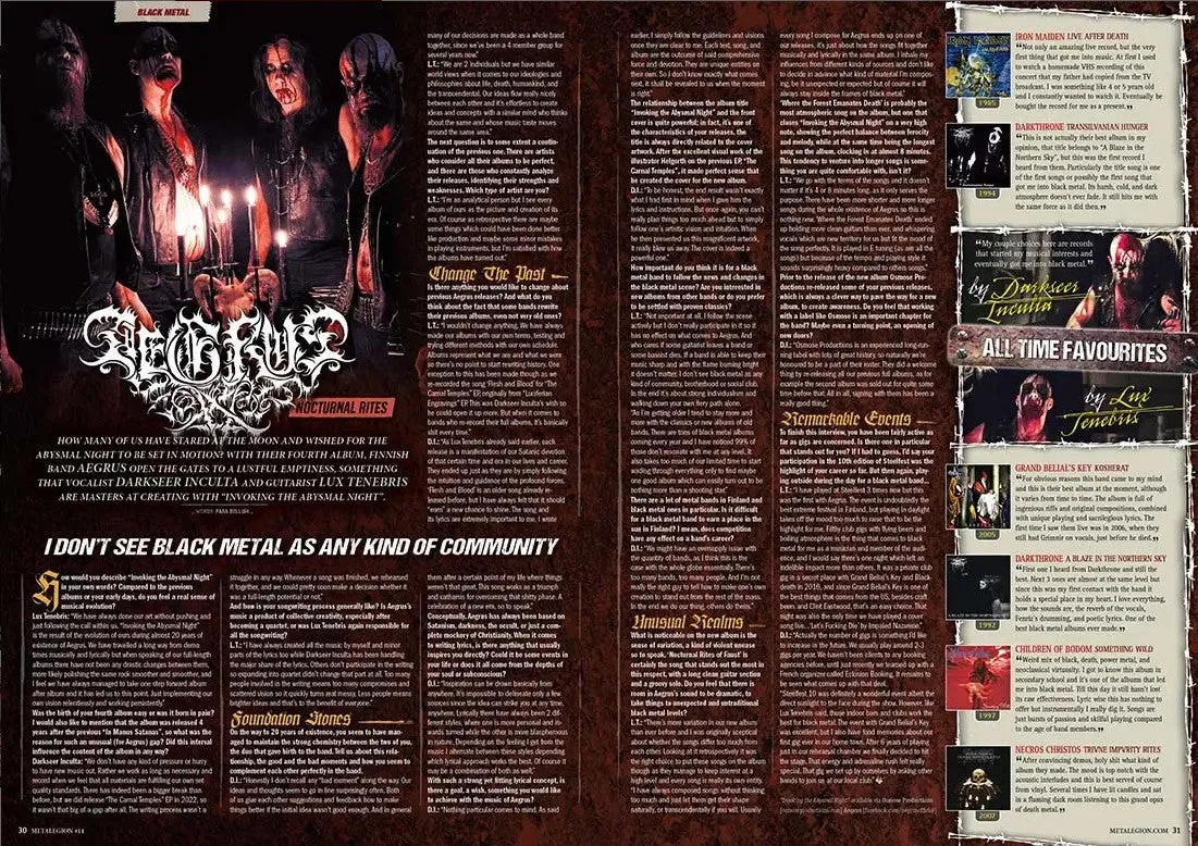 METALEGION MAGAZINE - #14   2xCD