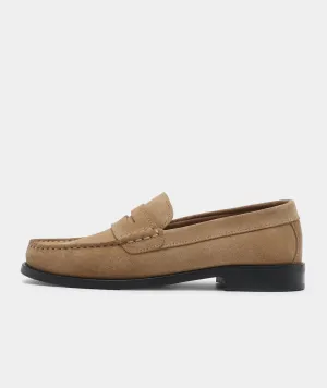 Miles Penny Loafer - Earth Suede