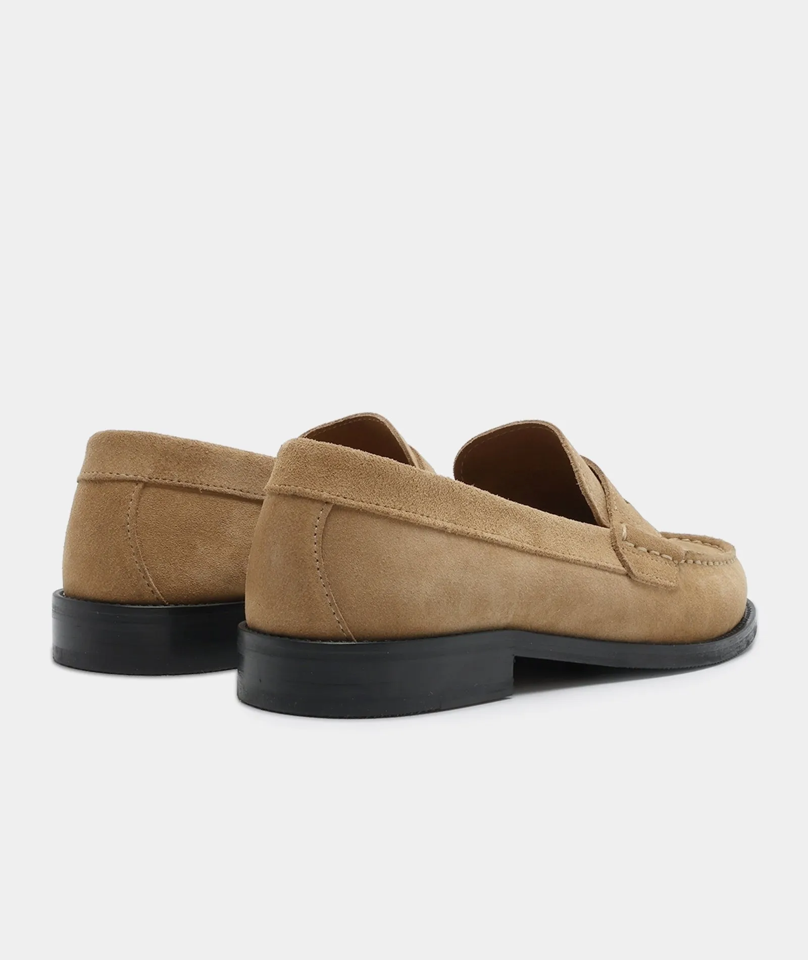 Miles Penny Loafer - Earth Suede
