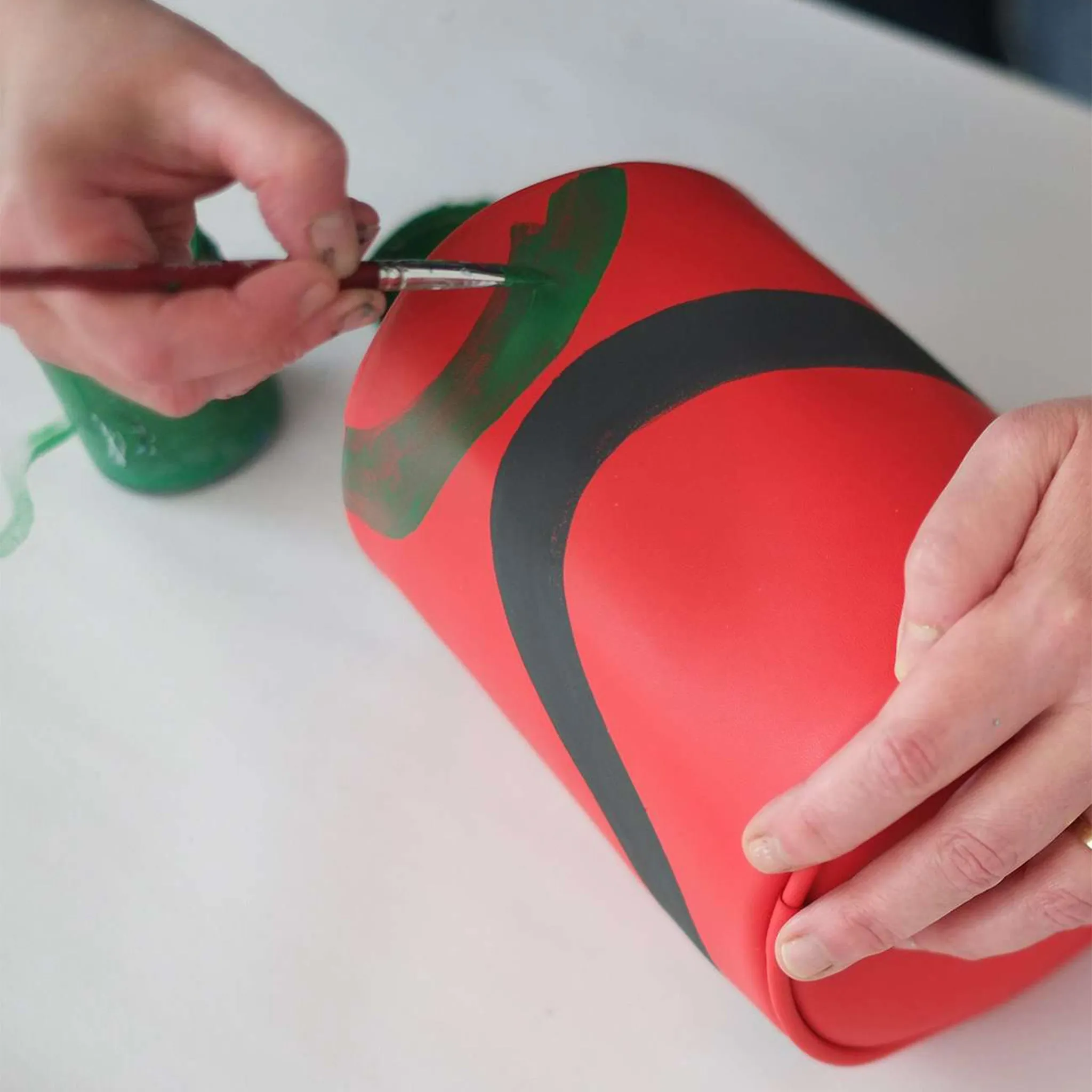 Mini Duffle Bag • Rouge x Mary Matson