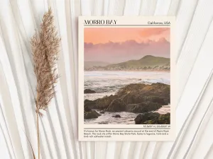 Morro Bay Wall Art Canvas, USA