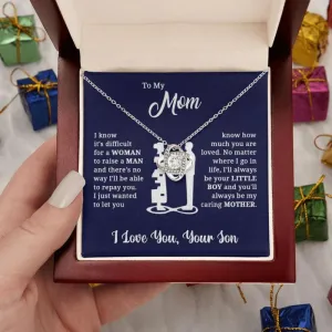 Mother Crystal Embrace Necklace – Timeless Gift of Love