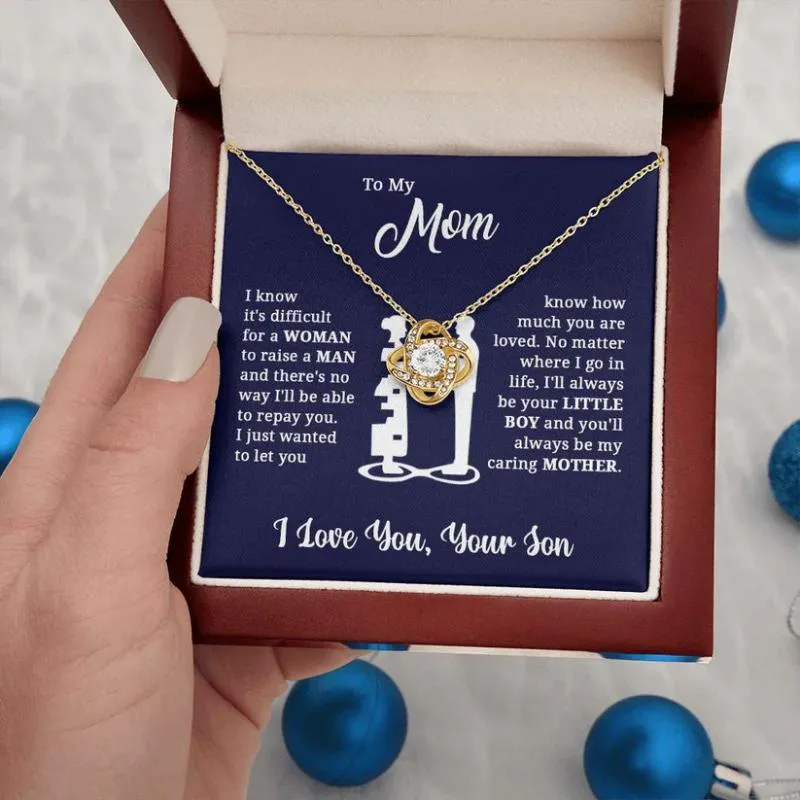 Mother Crystal Embrace Necklace – Timeless Gift of Love