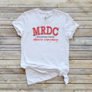 MRDC BLOCK LETTER TEE | 3 COLOR OPTIONS