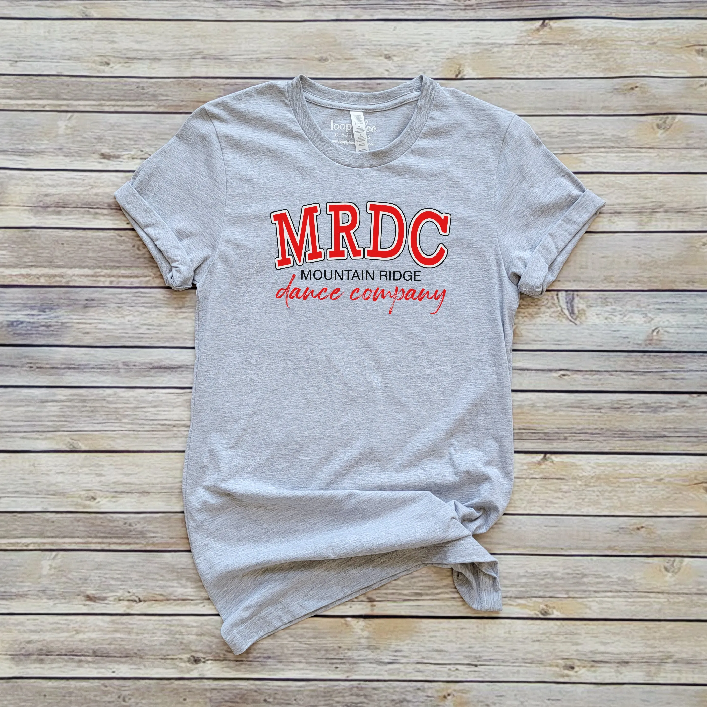 MRDC BLOCK LETTER TEE | 3 COLOR OPTIONS