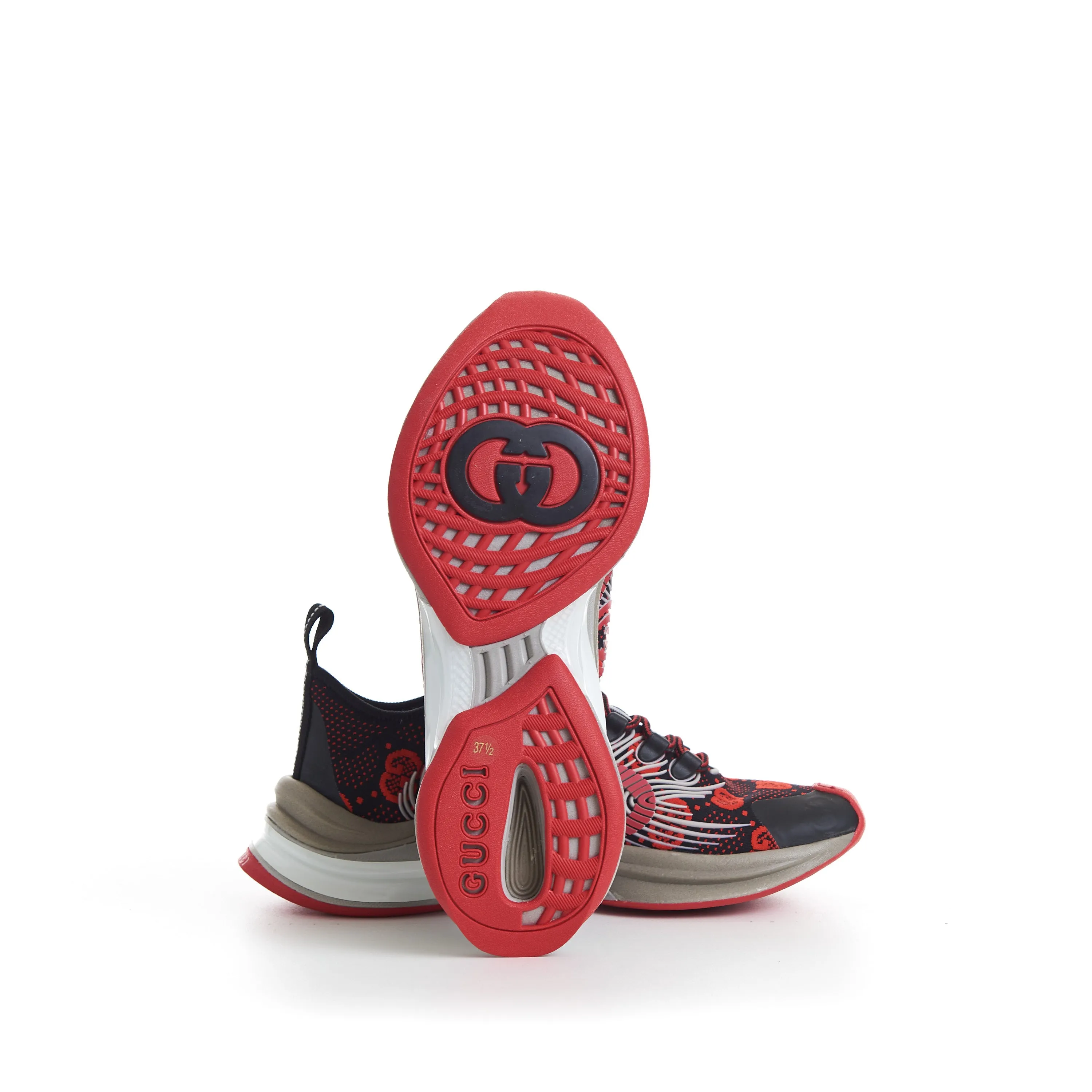 Multicolour GG Technical Knit Run Sneakers