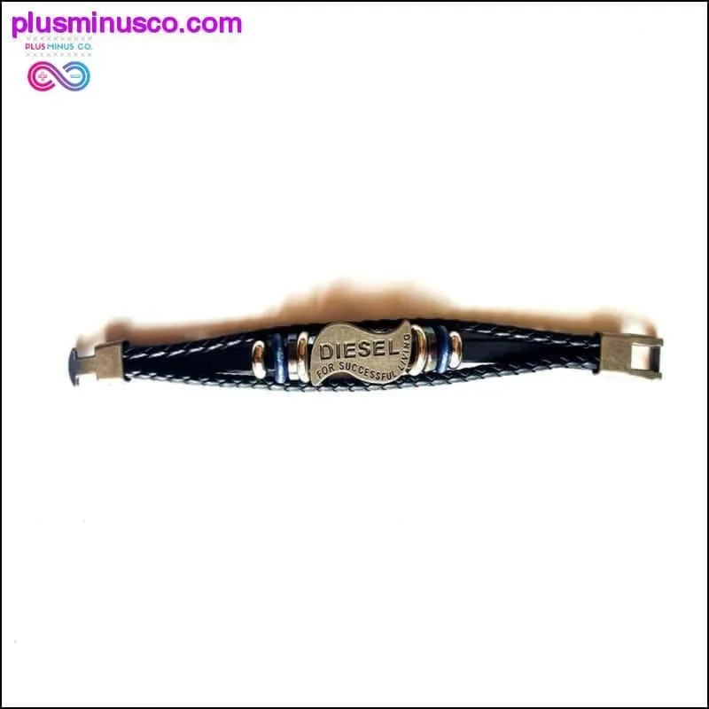 Multilayer Bracelet Men Casual Fashion Braided Leather