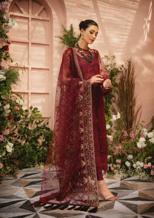 MYSTIQUE - LOOK 02 | AIK Atelier Festive Mystique Organza & Tule 2021 Collection | Unstitched Embroidered Net Suits