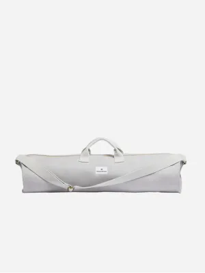 Natural Cotton Canvas Yoga Bag | Dust Grey