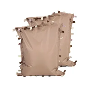 Natural Sensory Touch Tags Bean Bag Floor Cushion