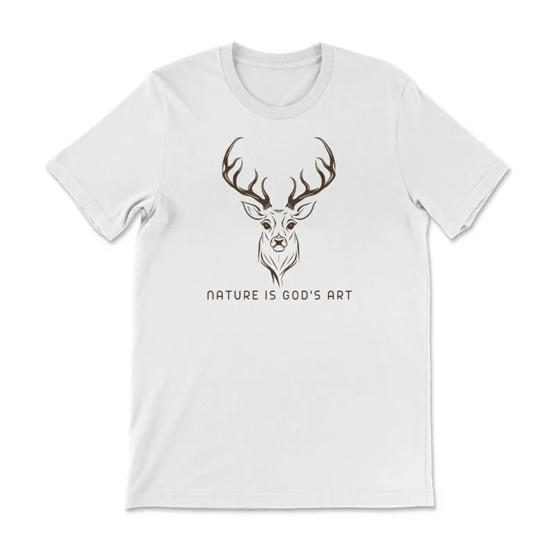 Nature Is God's Art Cotton Tee