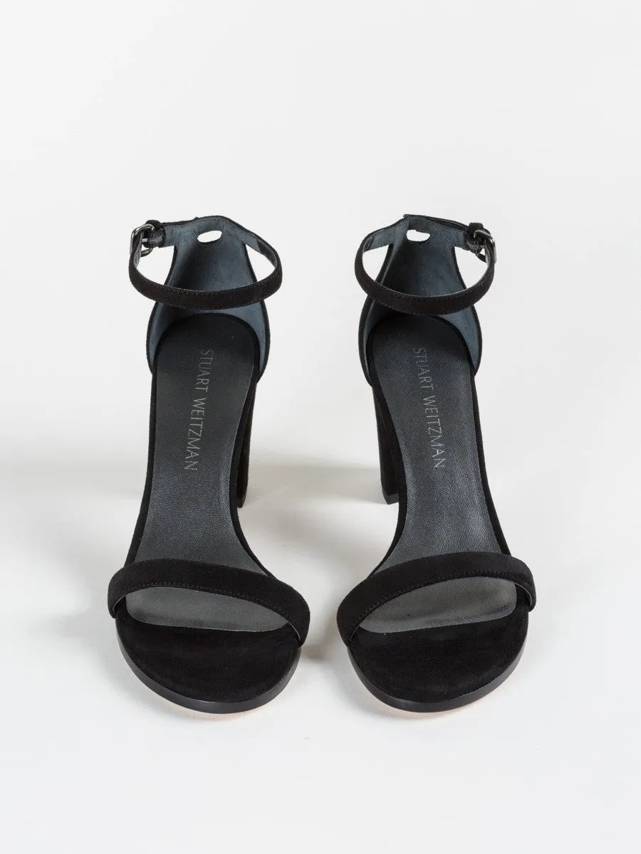 nearlynude in black suede