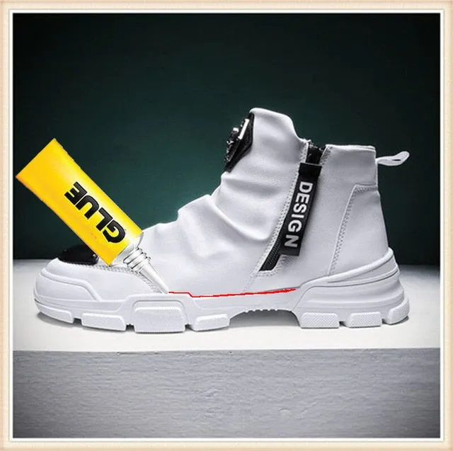 New Handmade Ankle Boots for Young Men Genuine Leather Fashion Snow Boots Super Quality Men Brand Designer Shoes