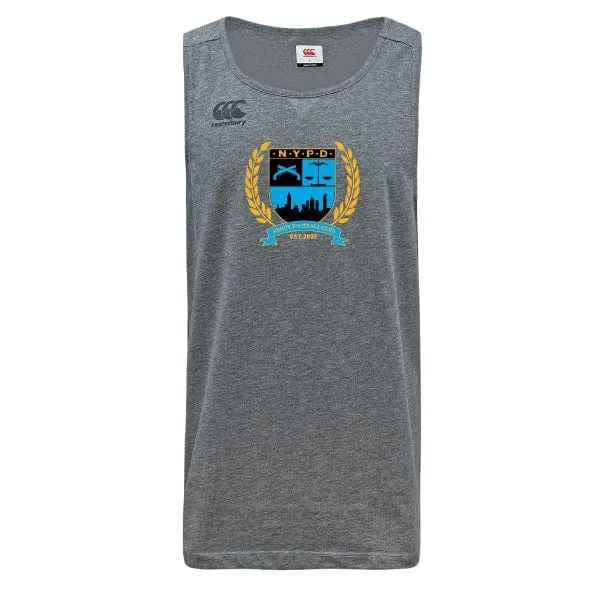 New York Police Dept. Rugby Tempo Vapodri Singlet by Canterbury