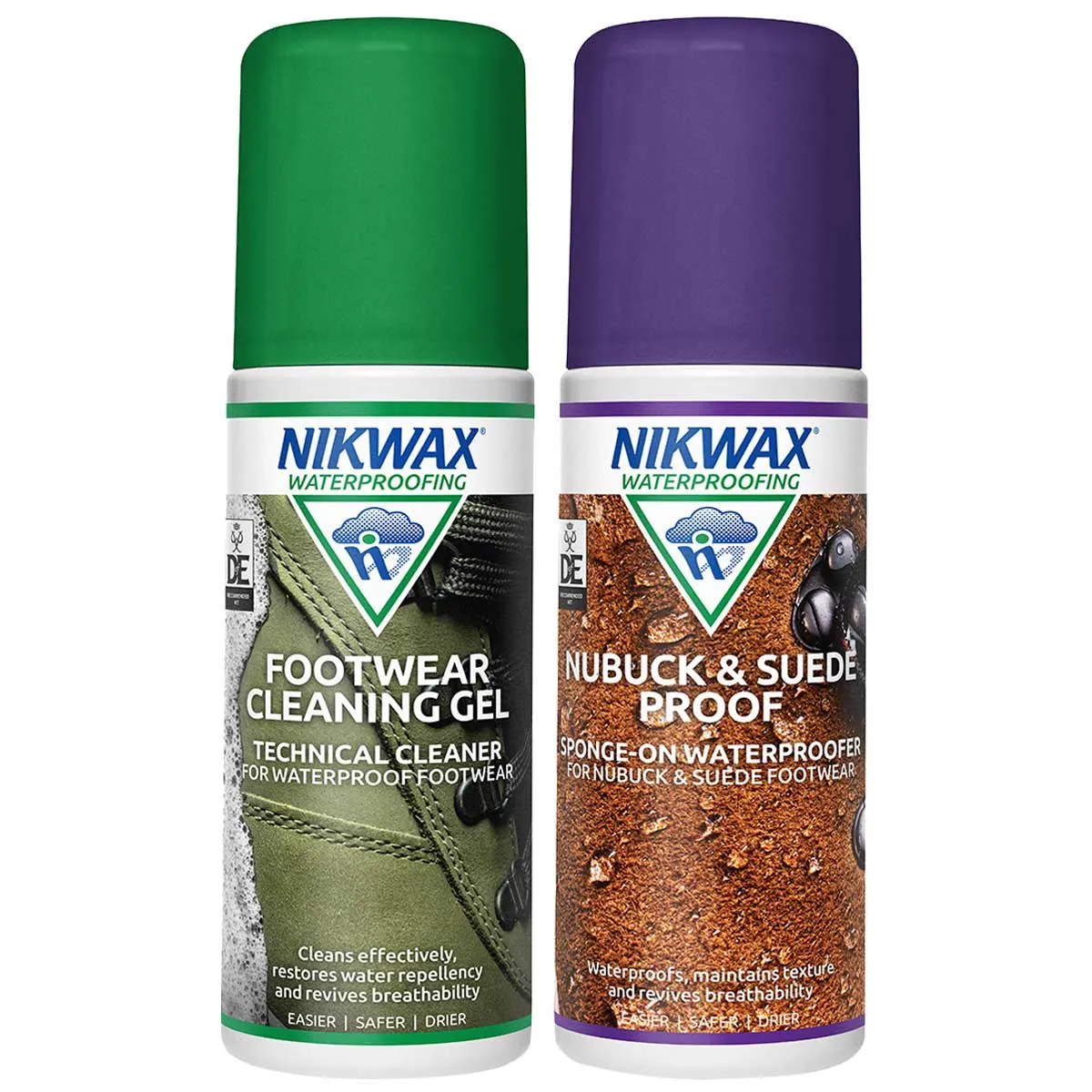 Nikwax Nubuck & Suede Proof   Footwear Cleaning Gel 125ml