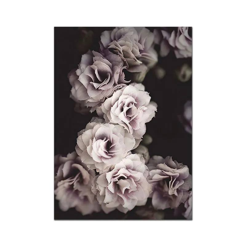 Nordic Fashion Flowers Wall Art